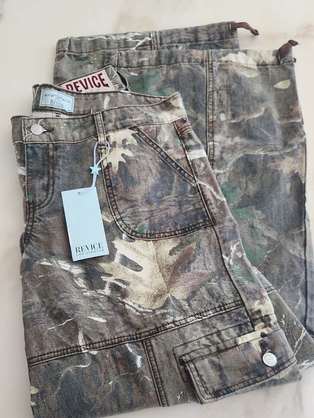 REVICE Brown Camouflage Women’s Jeans